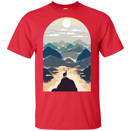 T-Shirts Red / S Mountains T-Shirt