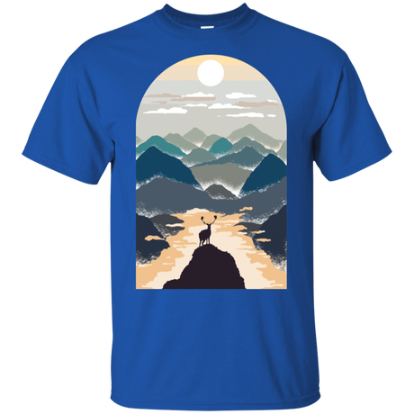 T-Shirts Royal / S Mountains T-Shirt