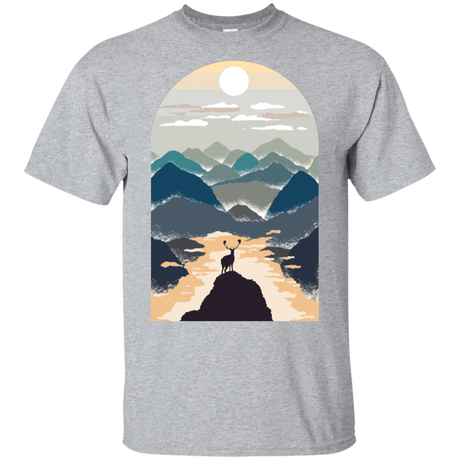 T-Shirts Sport Grey / S Mountains T-Shirt