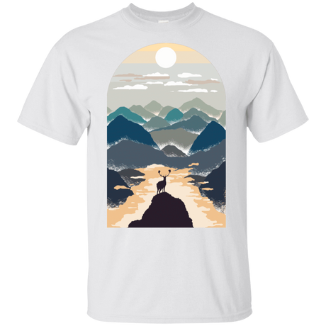 T-Shirts White / S Mountains T-Shirt