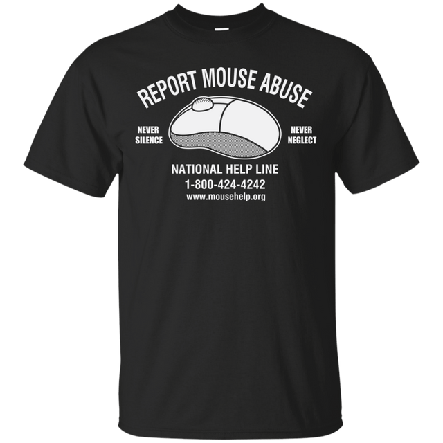 T-Shirts Black / S Mouse Abuse T-Shirt