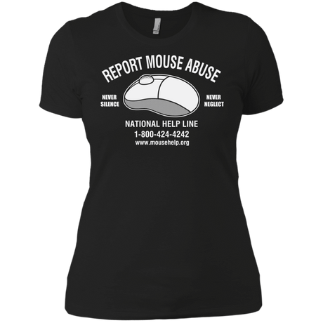 T-Shirts Black / X-Small Mouse Abuse Women's Premium T-Shirt