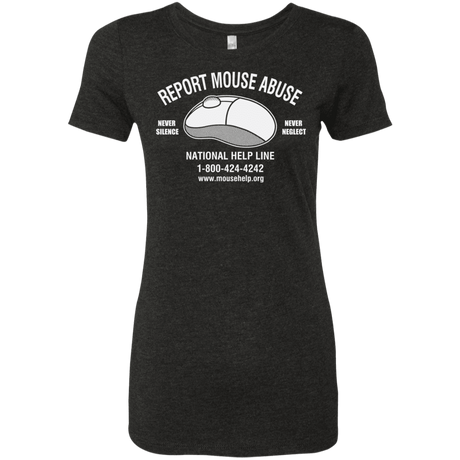 T-Shirts Vintage Black / S Mouse Abuse Women's Triblend T-Shirt