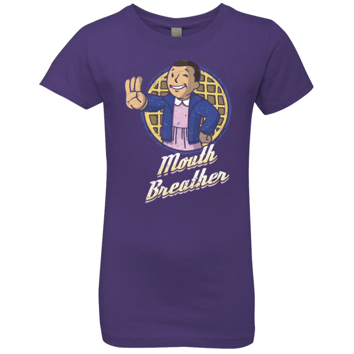 T-Shirts Purple Rush / YXS Mouth Breather Girls Premium T-Shirt