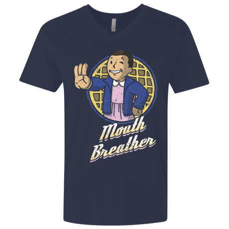T-Shirts Midnight Navy / X-Small Mouth Breather Men's Premium V-Neck
