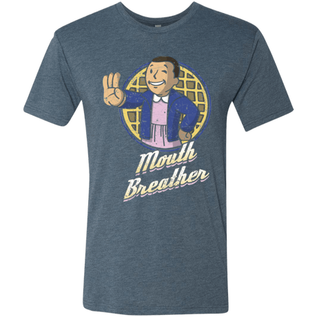T-Shirts Indigo / Small Mouth Breather Men's Triblend T-Shirt