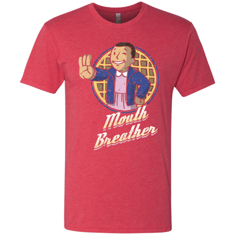 T-Shirts Vintage Red / Small Mouth Breather Men's Triblend T-Shirt