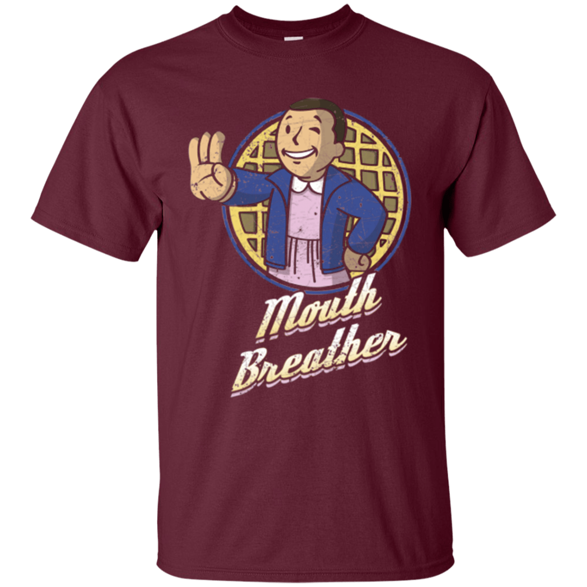T-Shirts Maroon / Small Mouth Breather T-Shirt