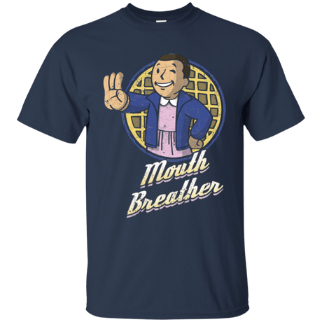 T-Shirts Navy / Small Mouth Breather T-Shirt