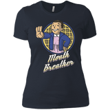 T-Shirts Indigo / X-Small Mouth Breather Women's Premium T-Shirt
