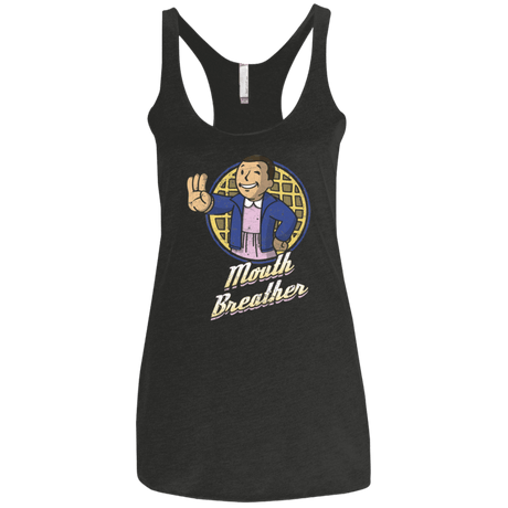 T-Shirts Vintage Black / X-Small Mouth Breather Women's Triblend Racerback Tank