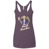 T-Shirts Vintage Purple / X-Small Mouth Breather Women's Triblend Racerback Tank