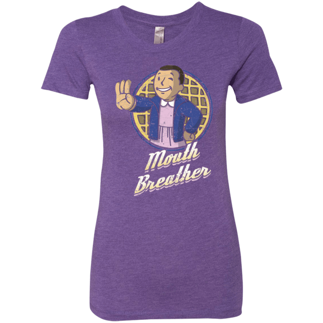 T-Shirts Purple Rush / Small Mouth Breather Women's Triblend T-Shirt