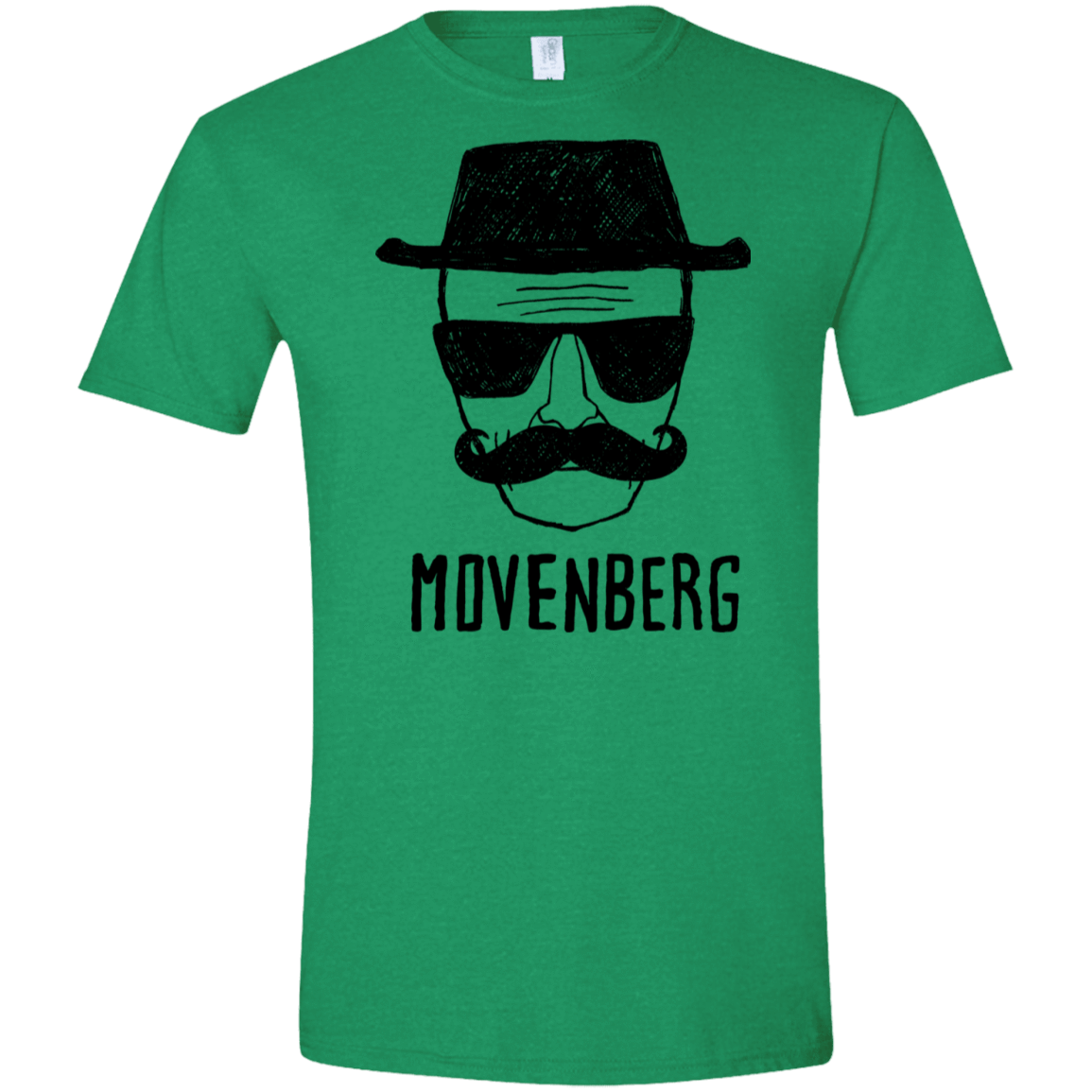 T-Shirts Heather Irish Green / S Movenberg Men's Semi-Fitted Softstyle