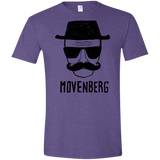T-Shirts Heather Purple / S Movenberg Men's Semi-Fitted Softstyle