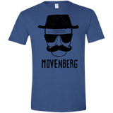 T-Shirts Heather Royal / X-Small Movenberg Men's Semi-Fitted Softstyle