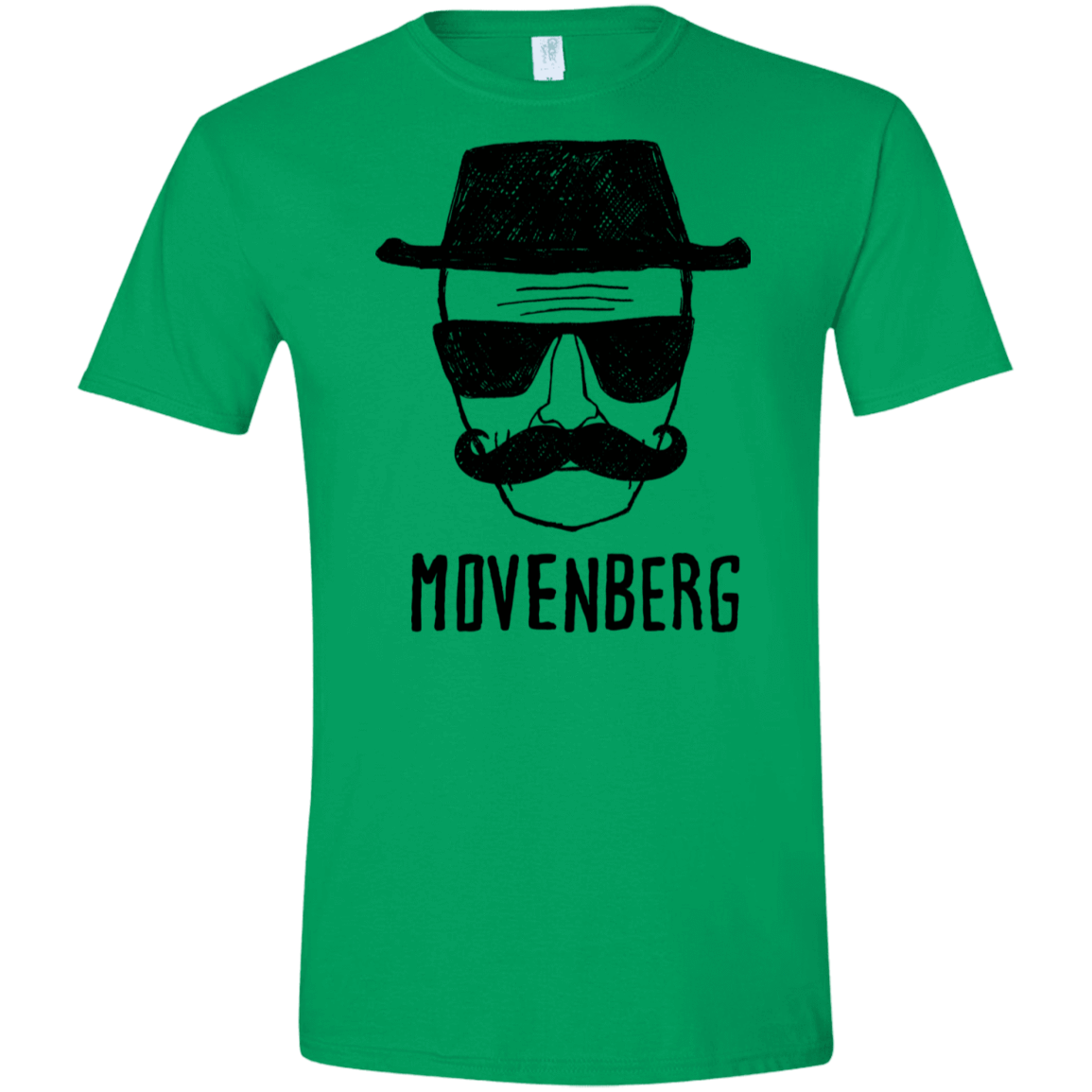 T-Shirts Irish Green / S Movenberg Men's Semi-Fitted Softstyle