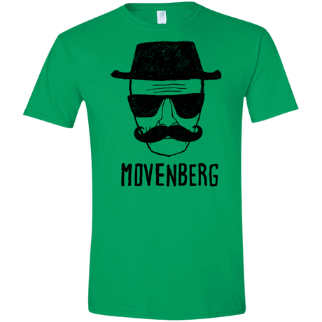 T-Shirts Irish Green / S Movenberg Men's Semi-Fitted Softstyle