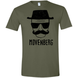 T-Shirts Military Green / S Movenberg Men's Semi-Fitted Softstyle