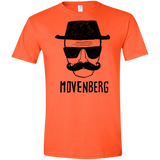 T-Shirts Orange / S Movenberg Men's Semi-Fitted Softstyle