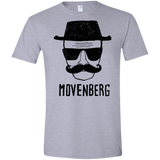 T-Shirts Sport Grey / X-Small Movenberg Men's Semi-Fitted Softstyle
