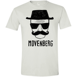 T-Shirts White / X-Small Movenberg Men's Semi-Fitted Softstyle