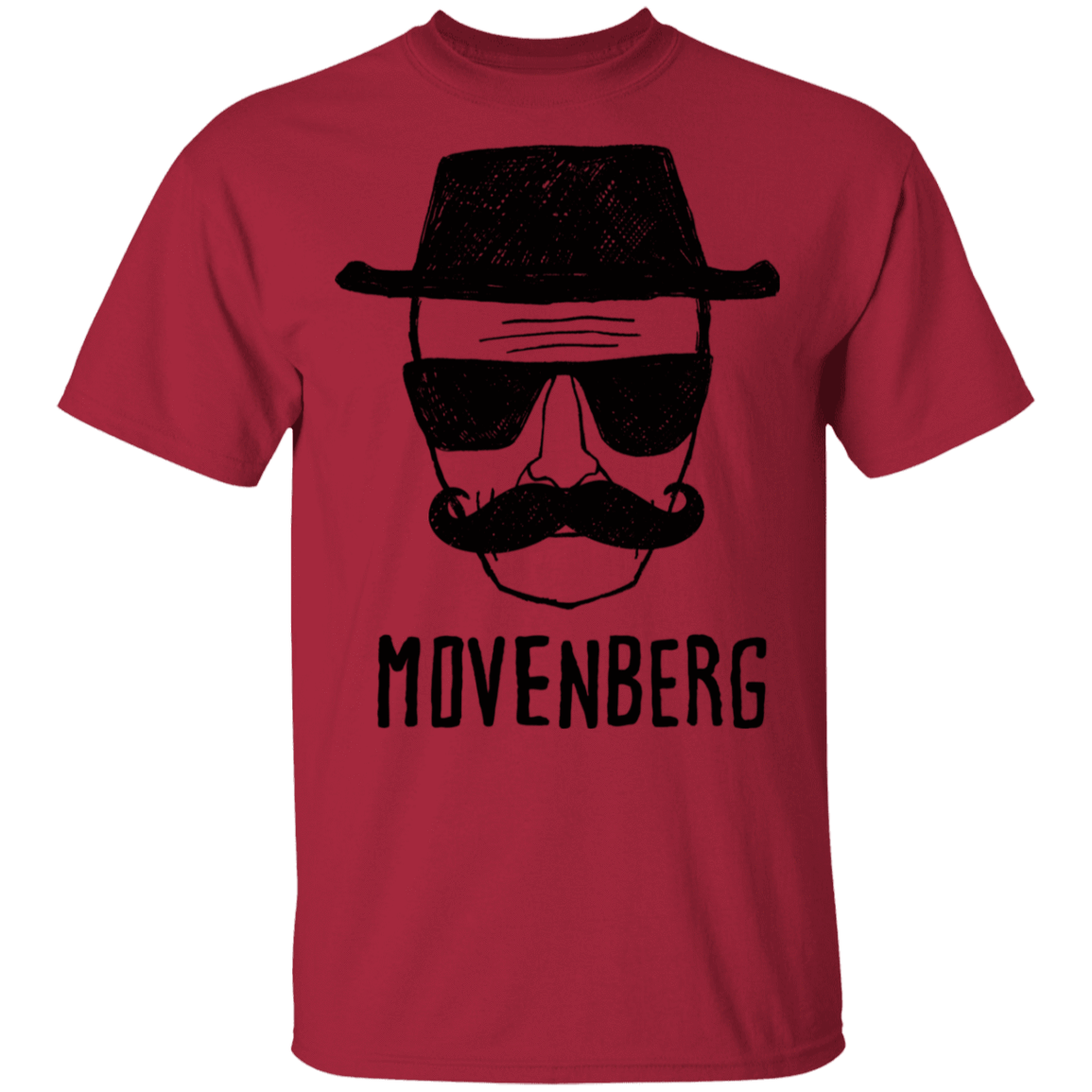 T-Shirts Cardinal / S Movenberg T-Shirt
