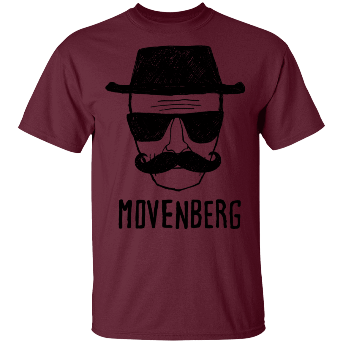 T-Shirts Maroon / S Movenberg T-Shirt