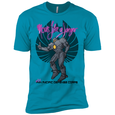 T-Shirts Turquoise / YXS Moves Like A Jaegger Boys Premium T-Shirt