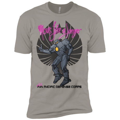 T-Shirts Light Grey / X-Small Moves Like A Jaegger Men's Premium T-Shirt