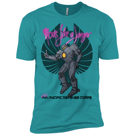 T-Shirts Tahiti Blue / X-Small Moves Like A Jaegger Men's Premium T-Shirt