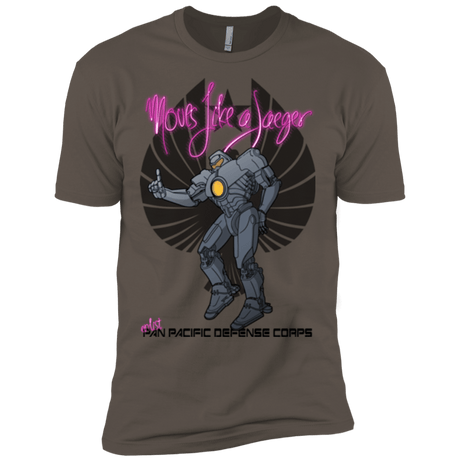 T-Shirts Warm Grey / X-Small Moves Like A Jaegger Men's Premium T-Shirt