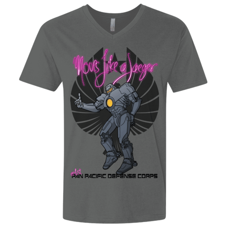 T-Shirts Heavy Metal / X-Small Moves Like A Jaegger Men's Premium V-Neck