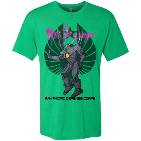 T-Shirts Envy / Small Moves Like A Jaegger Men's Triblend T-Shirt