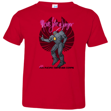 T-Shirts Red / 2T Moves Like A Jaegger Toddler Premium T-Shirt