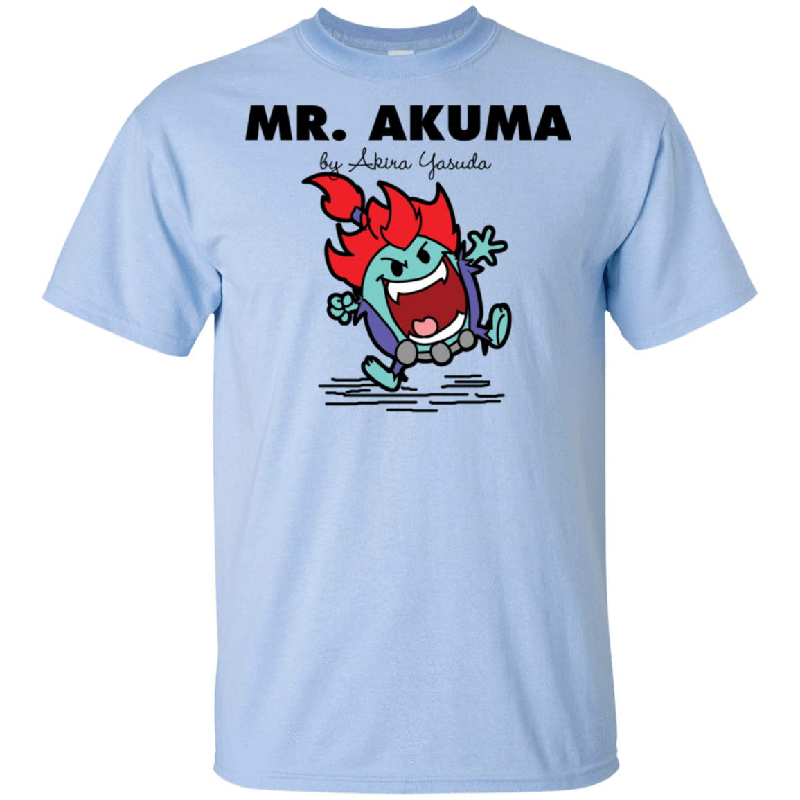 T-Shirts Light Blue / S Mr Akuma T-Shirt