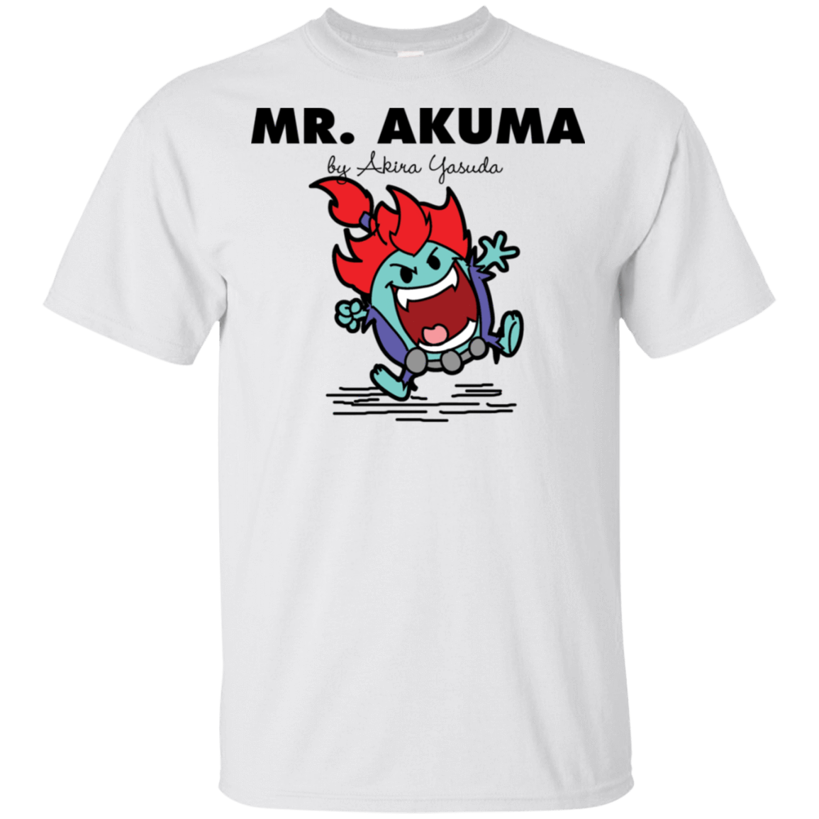T-Shirts White / S Mr Akuma T-Shirt