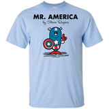 T-Shirts Light Blue / S Mr America T-Shirt