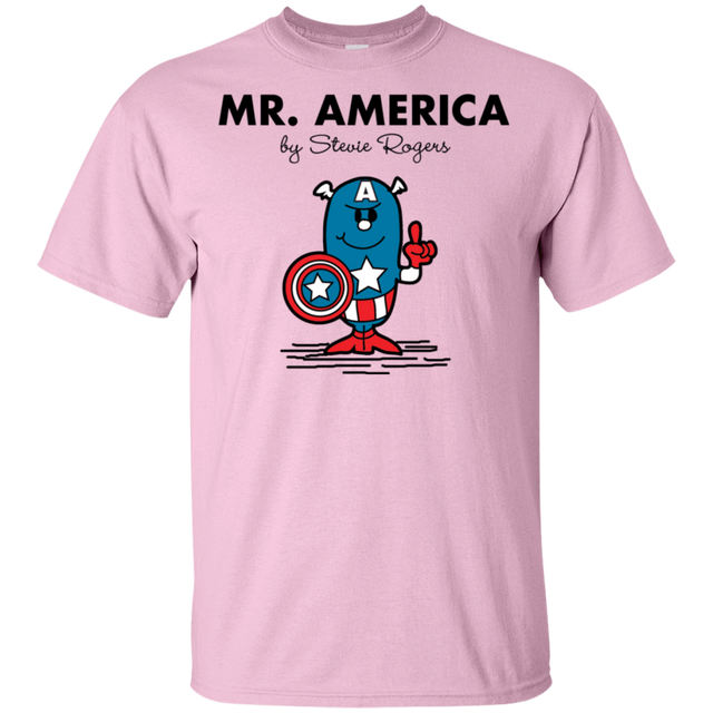 T-Shirts Light Pink / S Mr America T-Shirt