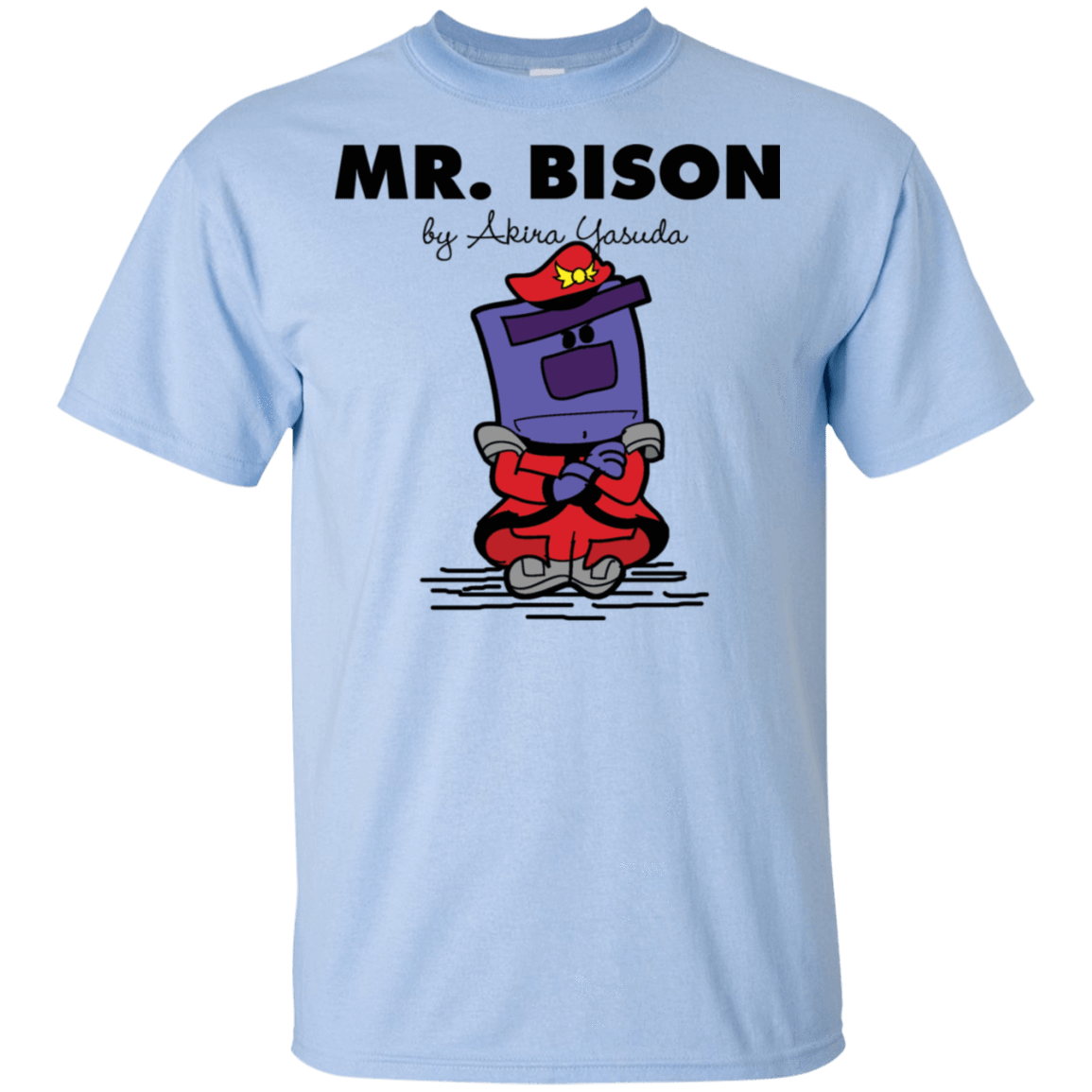 T-Shirts Light Blue / S Mr Bison T-Shirt