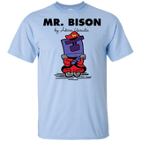 T-Shirts Light Blue / S Mr Bison T-Shirt