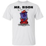 T-Shirts White / S Mr Bison T-Shirt
