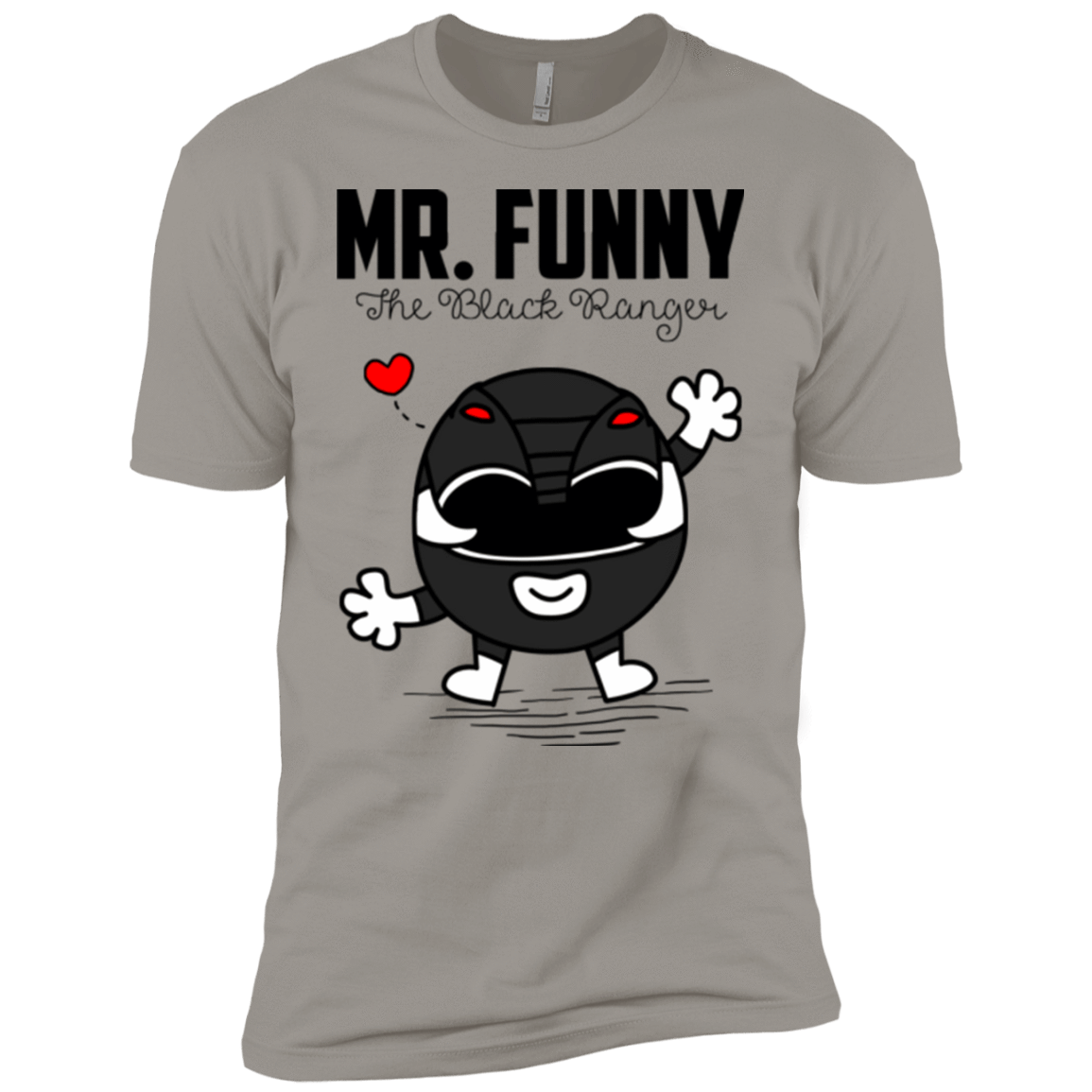 T-Shirts Light Grey / YXS Mr Funny Boys Premium T-Shirt