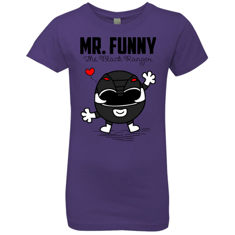T-Shirts Purple Rush / YXS Mr Funny Girls Premium T-Shirt