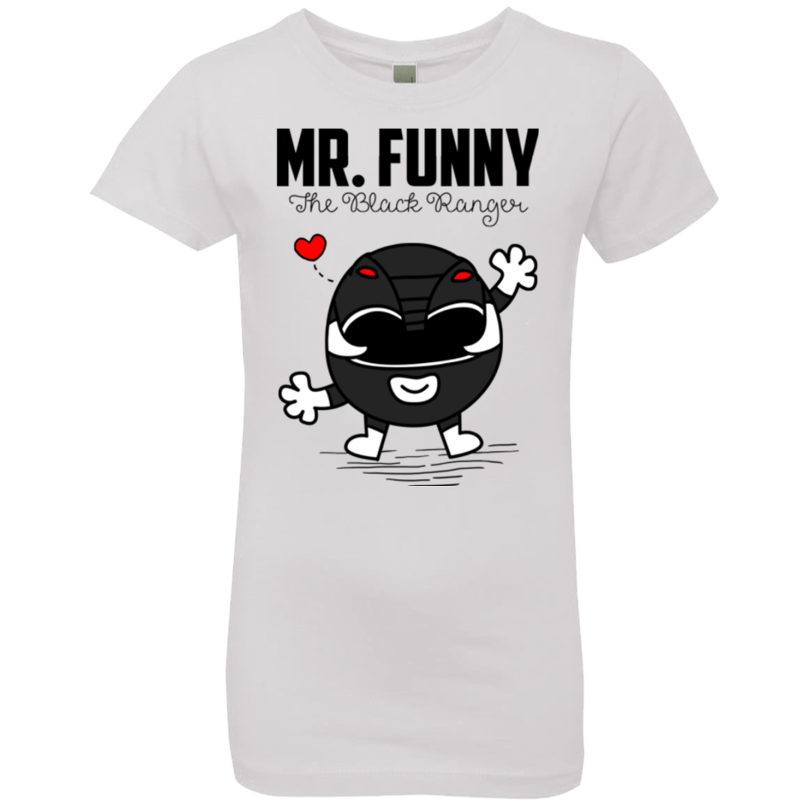 T-Shirts White / YXS Mr Funny Girls Premium T-Shirt