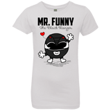 T-Shirts White / YXS Mr Funny Girls Premium T-Shirt