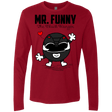 T-Shirts Cardinal / Small Mr Funny Men's Premium Long Sleeve