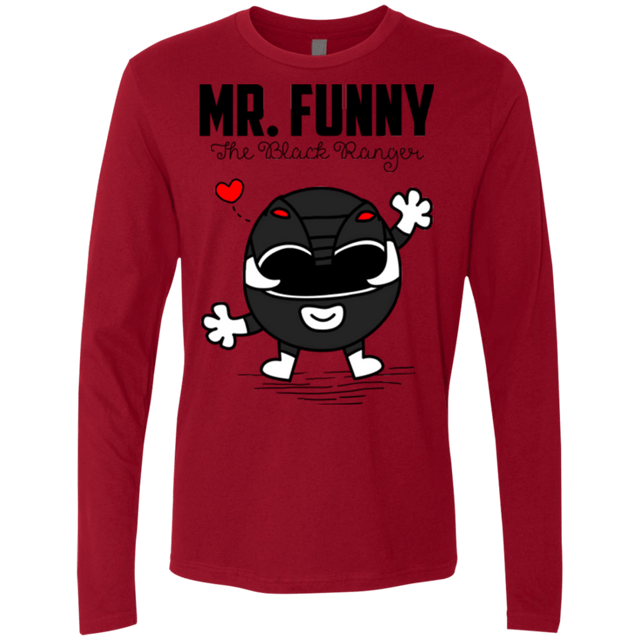T-Shirts Cardinal / Small Mr Funny Men's Premium Long Sleeve