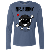 T-Shirts Indigo / Small Mr Funny Men's Premium Long Sleeve