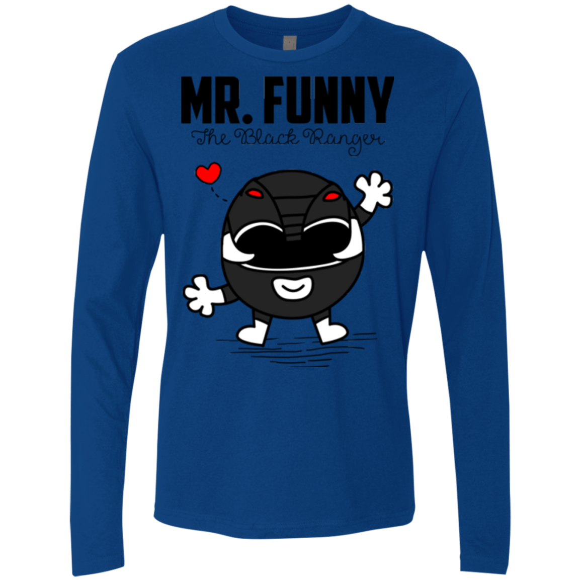 T-Shirts Royal / Small Mr Funny Men's Premium Long Sleeve